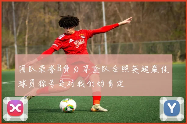 团队荣誉B费分享全队合照英超最佳球员称号是对我们的肯定